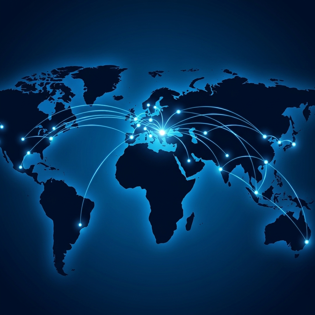 Global Network Connectivity Map